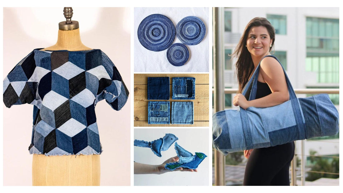 9 Upcycled Denim Goods: Inspiration for Your Next Sustainable DIY